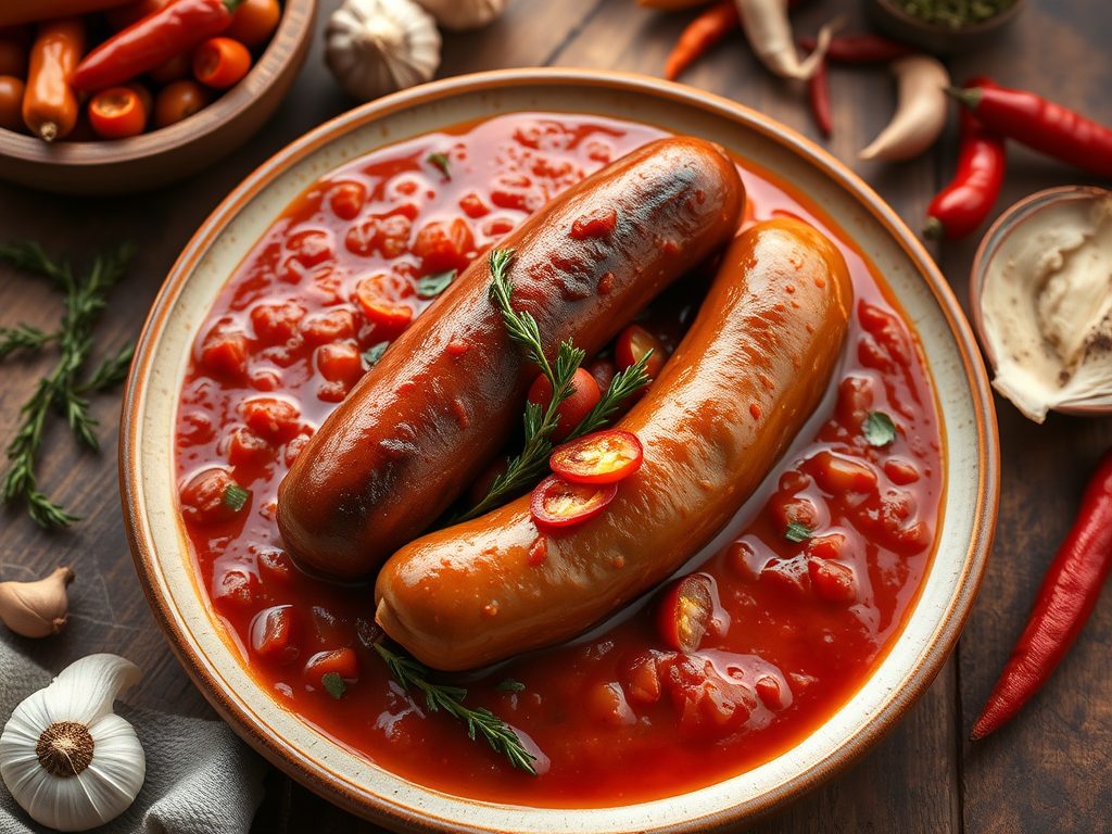 Rougail Saucisse : Recette créole épicée et savoureuse