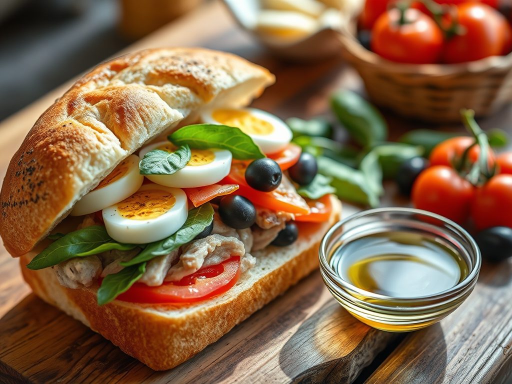 Pan Bagnat niçois : recette authentique